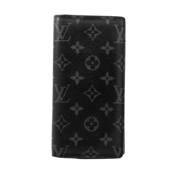 Louis Vuitton Monogram Eclipse Brazza Wallet - Picture 4 of 7
